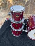 Yamaha Stage Custom Advantage 4pc Drum Set Kit 22x17,10x9,12x10,14x12