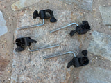 4 Roland MDS tom clamps cymbal rack mounts0