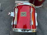 RARE TAMA ARTSTAR CORDIA CANDY APPLE RED TOM SET !!