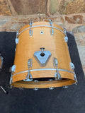 Ludwig Classic Maple 3 pc Drum Set kit -Natural Finish5