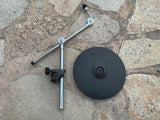 Roland CY-12C-BK Dual-Trigger Cymbal Crash Cymbal Black 12 cy12c - BLACK BOTTOM0