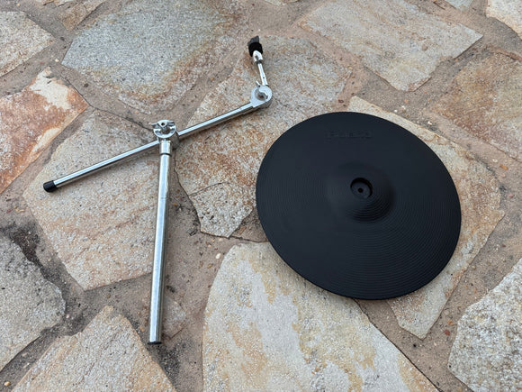 Roland CY-15R V Drum Ride Cymbal CY15R - BLACK BOTTOM NEWEST VERSION0