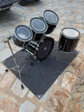 Tama Artstar Cordia Black 6pc Drum Set kit 10,12,13,16,24 Birch + Cordia!!11