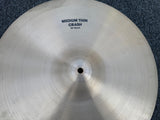 VINTAGE Zildjian 18" Avedis Medium Thin Crash Cymbal -1536 grams1