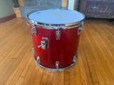 Tama Superstar Candy Apple Red CAR 15 x 14 Tom Drum 80's3