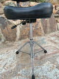 Roc-N-Soc Nitro Gas Drum Throne with Original Saddle and Backrest