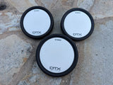 THREE PACK Yamaha XP70 7" DTX-PAD SILICONE for Snare and Tom0