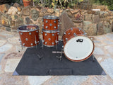 DW Collectors 5pc Drum Set White Marble w/ 20 inch kick!7