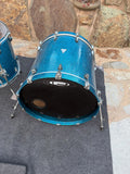 OCDP Newport Series Blue Sparkle 5pc Drum Set !!14