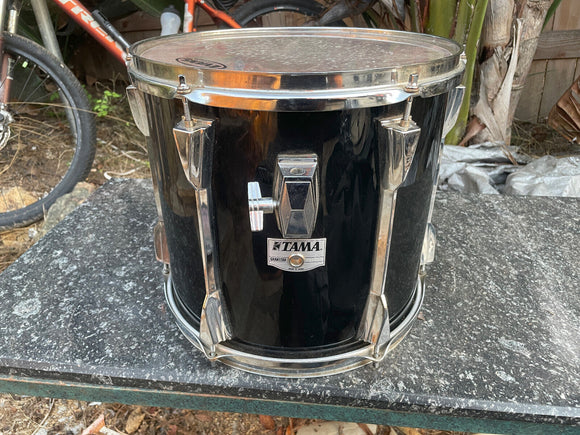 VIntage Tama Granstar II Tom Drum Black 13x12