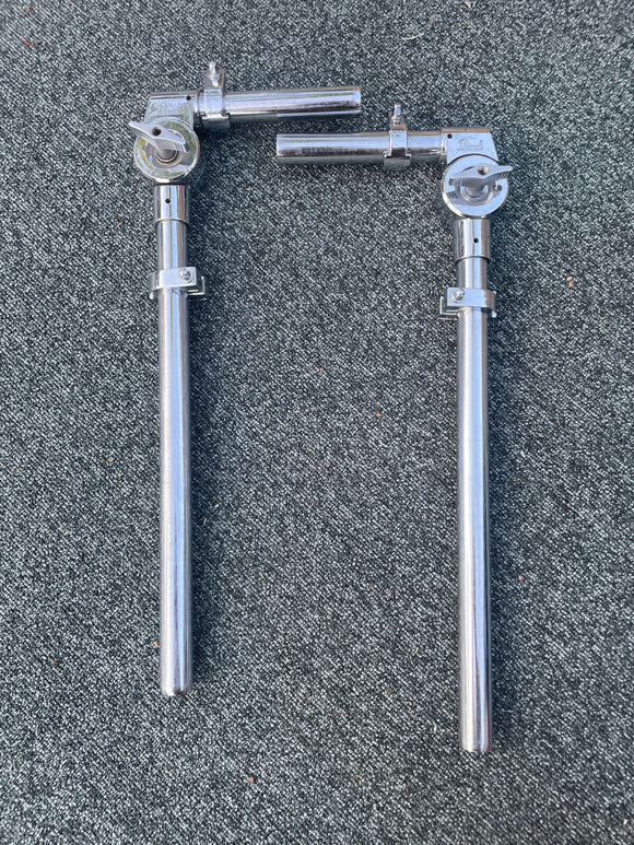 TWO PACK Vintage 80's Pearl Tom Mounting Arms Holders
