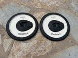 TWO PACK Roland CY-14  DRUM CRASH Black Cymbal Trigger CY14C3