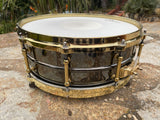 Ludwig 14x5 Black Beauty Snare Drum with Brass Hardware and Tube Lugs (LB416BT)