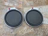 TWO Yamaha DTXTREME IIs TP100 TP-100 10 Inch 3-Zone Electronic Drum Pad