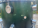 PDP MX Maple Green To Black Fade 12 x 9 Tom Drum - Rash Spots