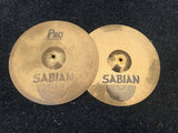 Sabian PRO 14" Rock Hihat Cymbals PAIR