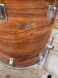 Vintage Rogers KOA 18x16 Script Badge Power Tone Floor Tom Drum4