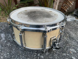 Pearl Masters Custom 4ply Maple 6.5x14 Snare Drum with re-rings (HOOPS NOT ORIGI