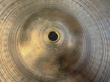 Vintage Zildjian Hollow Logo New Beat 14" 70's Hihat hi hat Cymbals 748 + 1334 g4