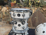DW Collectors 5pc Drum Set White Marble w/ 20 inch kick!6