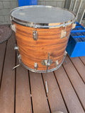 Rogers 18x16 tom tom Early 70’s Swivomatic Fullerton - Koa