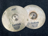 Sabian 14" AAX Stage Hi-Hat Cymbals hat hihat Pair