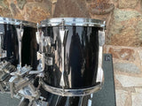 VIntage Tama Granstar II 4pc Drum Set Kit Black 22x16,12x11,13x12,16x16