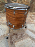 Vintage Rogers KOA 18x16 Script Badge Power Tone Floor Tom Drum9