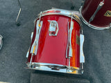 RARE TAMA ARTSTAR CORDIA CANDY APPLE RED TOM SET !!