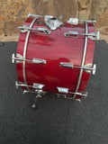 Tama Superstar 22x14 Bass Drum Cherry Wine - 80's9