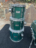 Yamaha Recording Custom 4pc Drum Set kit Aqua - 20" Bass