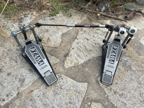 VIntage original 90's Tama Iron Cobra Double Bass Drum Pedal !!