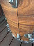 Rogers 18x16 tom tom Early 70’s Swivomatic Fullerton - Koa