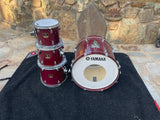 Yamaha Stage Custom Advantage 4pc Drum Set Kit 22x17,10x9,12x10,14x12