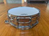 Vintage Ludwig 1968 14x5 Super Sensitive Snare Drum with original wires11