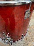 Tama Superstar Cherry 18x16" Floor Tom Drum 80's