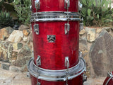 VIntage Tama Superstar Cherry Wine 5pc Drum Set kit 22,10,12,13,16
