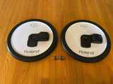 TWO Roland CY-13R V-Drum 13" Triple Zone Ride Cymbal 15 12 r/c with ANTI SPIN1