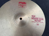 Paiste 2002 13" Sound Edge Hihat hi hat Cymbal TOP ONLY