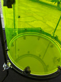 Truth Custom Shop Acrylic 3pc Drum Set kit !!! Loud !! 22x20 , 16x14, 12x8