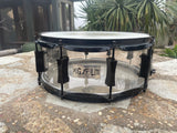 Pork Pie Pig Lite 14" x 5.5" Clear Snare Drum
