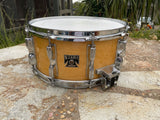 Tama Superstar 14x6.5 Snare Drum - Natural maple Finish