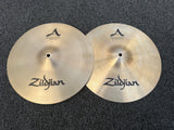 Zildjian 14 inch A Zildjian New Beat Hi-hat Cymbals0