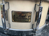Pearl Masters Custom 4ply Maple 6.5x14 Snare Drum with re-rings (HOOPS NOT ORIGI