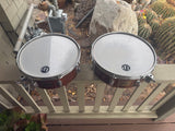Tama Artstar Cordia Cutdown 14" + 15" Timbales Pair3