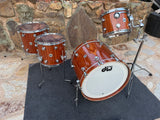 DW Collectors 5pc Drum Set White Marble w/ 20 inch kick!0