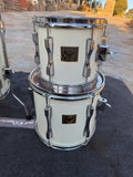 RARE TAMA ARTSTAR BIRDS EYE MAPLE WHITE TOM SET !! JAPAN !! LARS !!