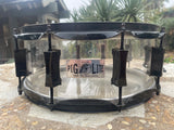 Pork Pie Pig Lite 14" x 5.5" Clear Snare Drum