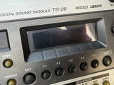Roland Td20 VDrum Module Brain td20 WITH WOT TECH OLED UPGRADE2