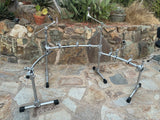 Yamaha Hex Rack Three Sided Drum Rack with Clamps hexrack - FULLY LOADED!!